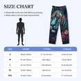 thumbnail image 3 of KLL Mens Pajama Pants for Men,Mens Lounge Pants,Funny Gifts for Men,Men's Pajama Bottoms-Colorful Flower Tiger, 3 of 5