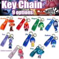thumbnail image 2 of YE Inside Out2 Keychain Pixar New Cartoon Anime Anxiety Envy Embarrassment Anger Disgust Fear Action Figures Key Rings Pendant Kids, 2 of 5