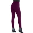 thumbnail image 2 of Roaman's Women's Plus Size Fleece Lined Legging, 2 of 5
