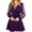 L-Purple-A, variant on 2025 Women's Plus Size German Dress Jacket Dress Square Neck Apron Fancy Dress for Women Oktoberfest