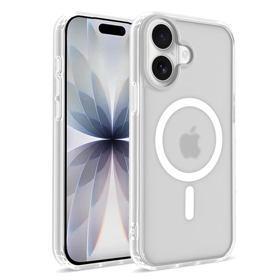 MagSafe Magnetic Clear Case for iPhone 17 | Shockproof Transparent Back Cover with Camera Protection, Soft TPU Bumper, Anti-Yellow, Wireless Charging Compatible