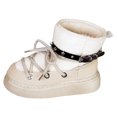 thumbnail image 6 of Women’s Winter Ankle Boots Thick faux furry Lined Lace Up Design Non Slip Platform Round Toe Warm Snow Booties, 6 of 7