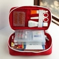 thumbnail image 4 of bedienty Sacs de Rangement Internes pour Filet d'Urgence Organisateur de Pilules Équipement Extérieur Rouge 1Ensemble, 4 of 6