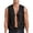 Black, variant on HXWCHs Men's Bohemian Western Vest with Fringe Details for Music Festival and Hippie Style XXXL Black