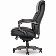 La-Z-Boy LZB48961A Big & Tall Wood Executive Chair, Black