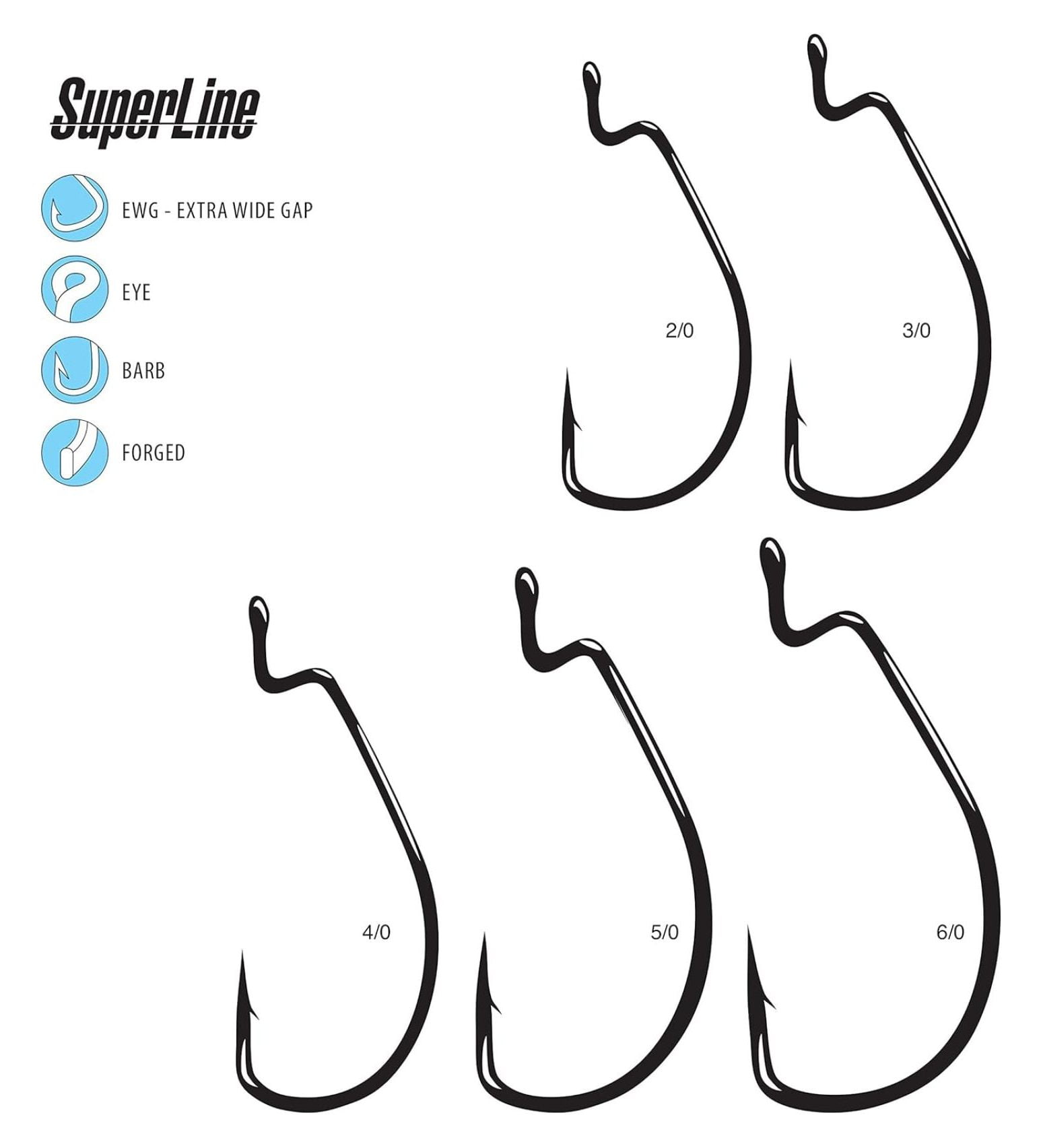 Super Line EWG Hook 4/0