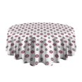 thumbnail image 5 of Christmas Round Tablecloth 70x70in(178x178cm) – Waterproof Polyester Table Cover with Full Print Design, Wrinkle Resistant & Washable for Kitchen Dining Party Decor, 5 of 6