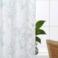 thumbnail image 6 of Tree Branch Printed Linen Textured Valance, Rod Pocket Vintage Floral Valance, 6 of 9