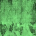 thumbnail image 1 of Ahgly Company Indoor Square Abstract Emerald Green Modern Area Rugs, 8' Square, 1 of 4