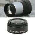 thumbnail image 4 of Yajisi 5X Barlow Lens M28.6 Threaded Stereo Microscope Auxiliary Objective Lens – High‑Definition 5x Magnification, Aluminum Alloy, 1.25” Telescope Compatibility, 4 of 7