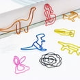 thumbnail image 1 of Clip de papel de varias formas, clip de papel de dibujos animados de metal creativo, carpeta de estudiante, oficina creativa, 1 of 4