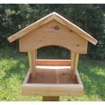 thumbnail image 4 of Bird Houses by Mark Cardinal Fly Thru Cedar Feeder, 4 of 4
