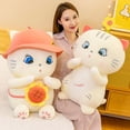 thumbnail image 2 of Juguete de peluche de gato para niños y niñas, almohada suave de perro de felpa Kawaii de Anime, regalo de cumpleaños y Navidad, 2 of 4