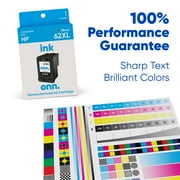 Remanufactured onn Ink Cartridge, HP 62XL Black