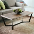 thumbnail image 2 of International Caravan Hamburg Contemporary Contemporary MDF/Metal Coffee Table, 2 of 5