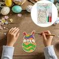 thumbnail image 3 of Easter Wooden Drawing Board for Kids Painting Craft Activity DIY Holiday Decoration Learning Toy, 3 of 3