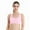 Pink, variant on Women' s Bras Seamless Stretch No Rims Breathable Fitness Bra