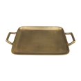 thumbnail image 1 of homeroots kitchen & dining 397870 Petite Gold Metal Square Tray, 1 of 1