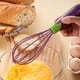 thumbnail image 4 of Batidor de crema y masa con mango de plástico, manual, plegable, portátil, de 2 niveles, con marco de metal, herramienta de cocina para hornear en casa., 4 of 8