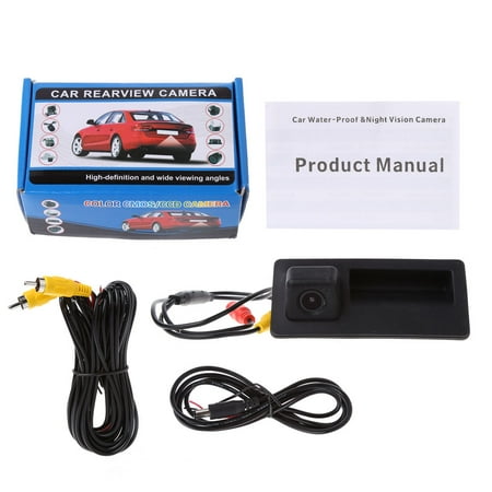 

TINYSOME Car Trunk Handle Reverse Rear View Camera For Passat Tiguan Jetta Golf
