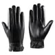 thumbnail image 1 of Hombres invierno cálido guantes pantalla táctil cómodo antideslizante PU impermeable a prueba de viento Regular Cola Guantes cálidos de invierno, 1 of 8