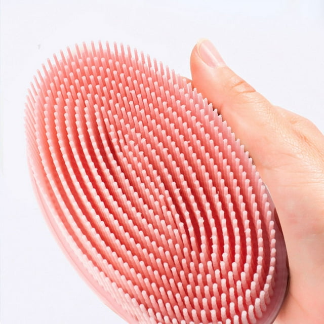 Exfoliante corporal de silicona fácil de limpiar, hace buena espuma, duradero y más higiénico que la esponja vegetal tradicional