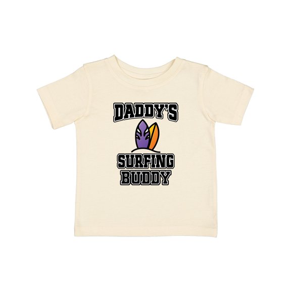 Inktastic Daddy Surfing Buddy Kids Surfer Boys or Girls Baby T-Shirt