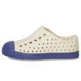 thumbnail image 4 of Zapatos Native Shoes Jefferson para Niños Pequeños Blanco Hueso Azul Tinta, 4 of 7