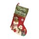 thumbnail image 1 of Gibobby Calcetines navideños Calcetines grandes Chimenea clásica Calcetines colgantes de nieve Calcetines decorativos Decoraciones navideñas para fiestas(A), 1 of 4