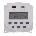 thumbnail image 2 of Control Digital de Tiempo de Potencia Lcd Temporizador Programable Interruptor 12 V Herramientas Sunnimix Temporizador programable LCD, 2 of 7