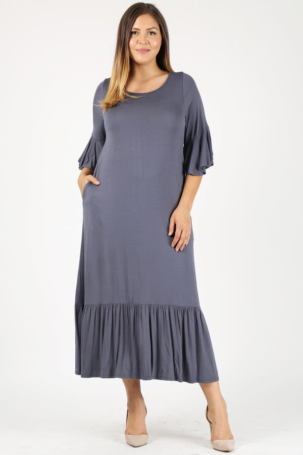 relaxed maxi dress