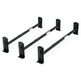 thumbnail image 4 of AA-Racks Model DX36 Universal Pickup Truck 3 Bar Ladder Roof Van Rack System Adjustable Steel Cross Bars - Sandy Black, 4 of 5