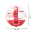 thumbnail image 4 of Cat Treat Ball,Cat Food Ball Toys,Cat Ball Slow Feeder Toy,Cat Food Dispenser Interactive Puzzle Feeder Ball Toy for Indoor Cats Training Brain Stimulation Toy, 4 of 9