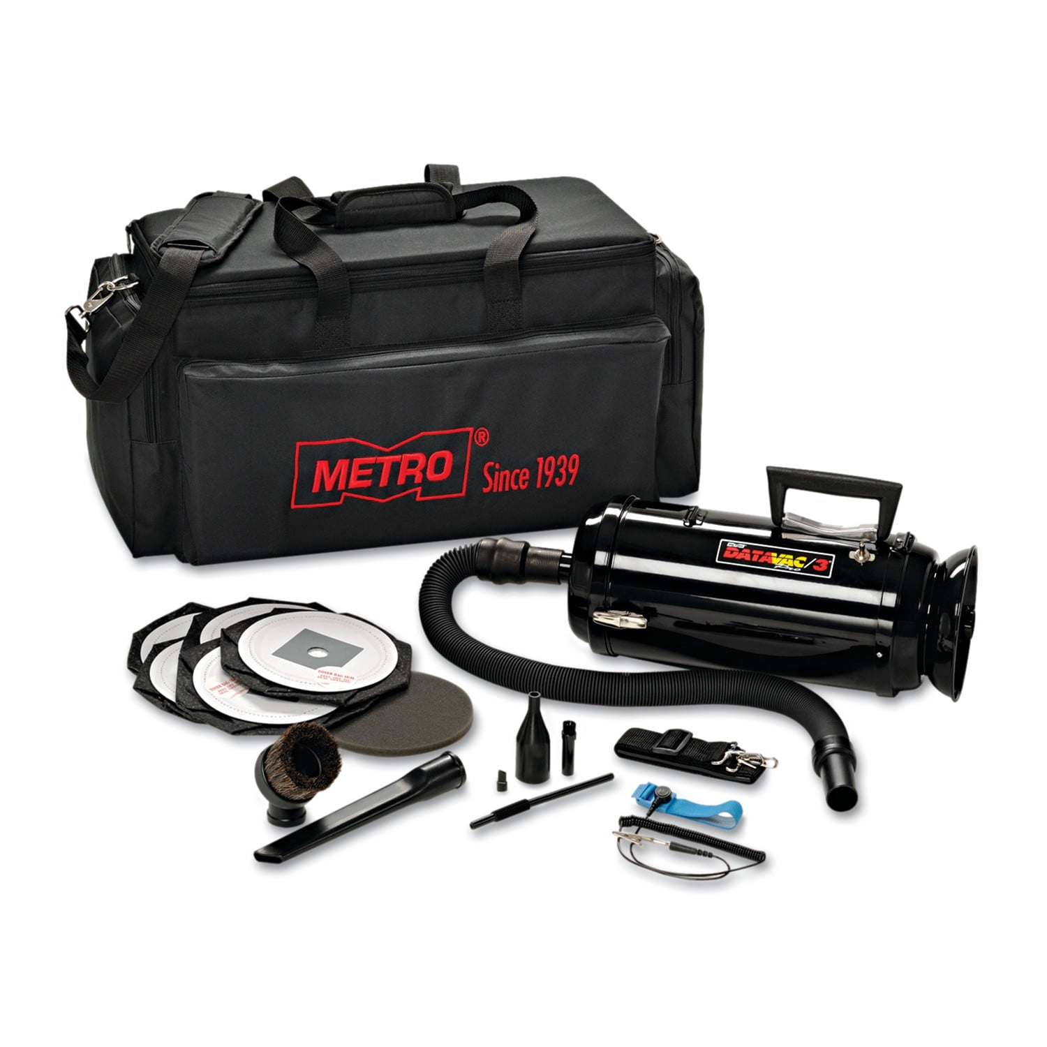 Metro Vac Anti-Static Vacuum/Blower Includes Storage Case Hepa & Dust Off Tools Product Category Office Equipment Cleaners/Electronics Equipment Cleaners Datavac