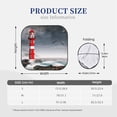 thumbnail image 3 of Balery 2 Piece 3d Lighthouse in the Surf Car Windshield Sun Shade|Foldable Front Windshield Shade for Car Front Window for Most Sedans SUV Truck-Small, 3 of 7