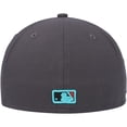 thumbnail image 4 of Men's New Era Graphite Chicago White Sox  Print Undervisor 59FIFTY Fitted Hat, 4 of 6