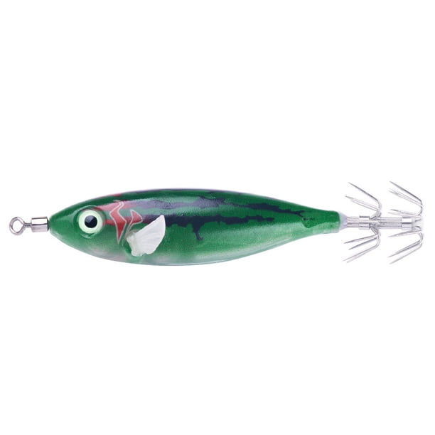 Cebo Artificial Cebos Biónicos para Camarones Anzuelo Calamar Luminoso Salada