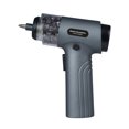 thumbnail image 1 of Electric Screwdriver, 3.7V USB Cordless Screwdriver Set with 7 Speed, 32 Pcs Steel Bits, 2500mAh Battery, LED Light, Support Forward and Reverse Switch Touch Screen Digital, 1 of 7