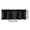 thumbnail image 3 of Home Textile Curtain Clearance Star Curtains Short Curtains Small Curtains Rod Curtains Kitchen Coffee Curtains Bedroom Curtains Lace Curtains 52 X 18 Inch 1 Panels, Home Textile Curtain, 3 of 4