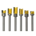 thumbnail image 4 of DYNWAVECA CNC Woodworking Router Bit Cabinet Lace Milling Cutter End Mill Bits for Wooden Doors, Wooden , Mortise , 5 5, 4 of 9