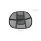 thumbnail image 4 of Cojín de apoyo para la cintura del coche, almohada lumbar de seda fría | Malla transpirable y fresca | Almohadilla ergonómica curvada para la espalda para coche, hogar y oficina | Elástico, fácil de, 4 of 7
