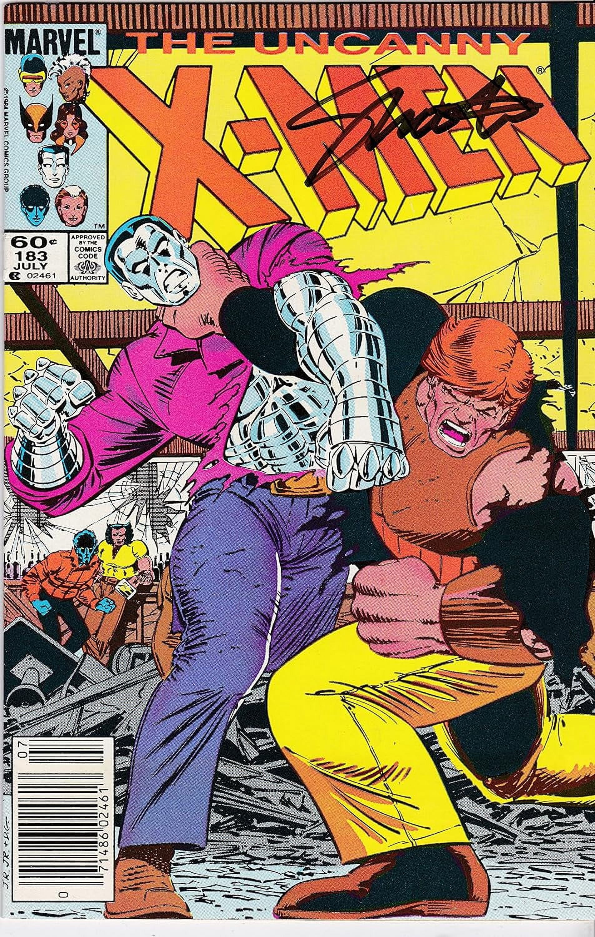 Uncanny X-Men #183 NM Signed Jim Shooter