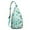 Greenish-blue-4, variant on Waterproof Hiking Sling Backpack for Women – Lightweight Floral Crossbody Chest Bag with Adjustable Strap, Botanical Wildflower Travel Backpack for Outdoor & Everyday Use