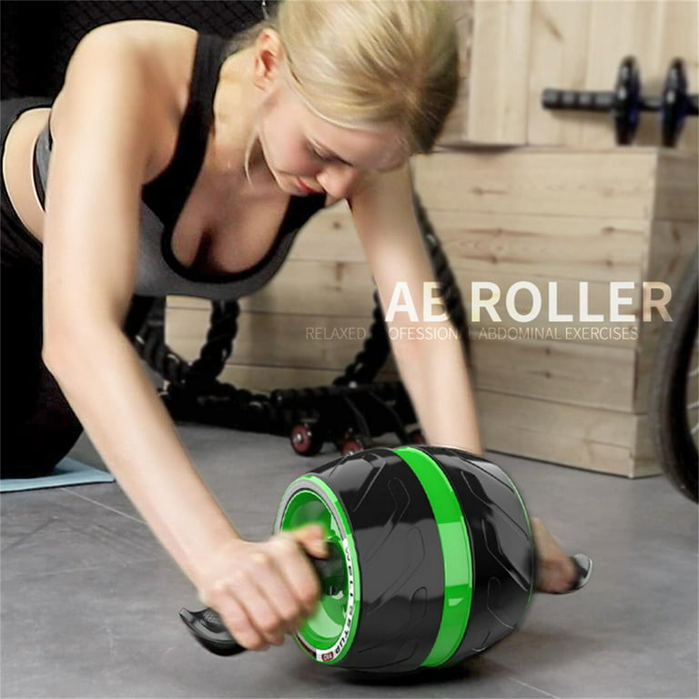 Ab Roller Wheel Abdominal Fitness Gym Exercise Equipment Core Workout  Training