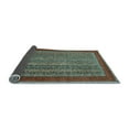thumbnail image 2 of Ahgly Company Indoor Rectangle Abstract Light Blue Modern Area Rugs, 6' x 9', 2 of 4