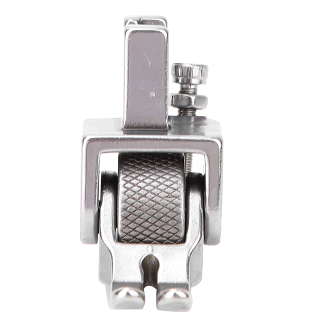 Prensatelas: caucho de material grueso ajustable/prensatelas de rueda trenzada Accesorios para máquinas de coser planas(Twisted Wheel)