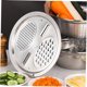 thumbnail image 4 of ADDHAT 1Jgo Rallador Para Verduras Con Ergonómico Y Colador Plateado, 4 of 8