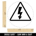 thumbnail image 2 of Electrical High Voltage Warning Sign Self-Inking Rubber Stamp Ink Stamper - Black Ink - Medium 1 Inch, 2 of 7
