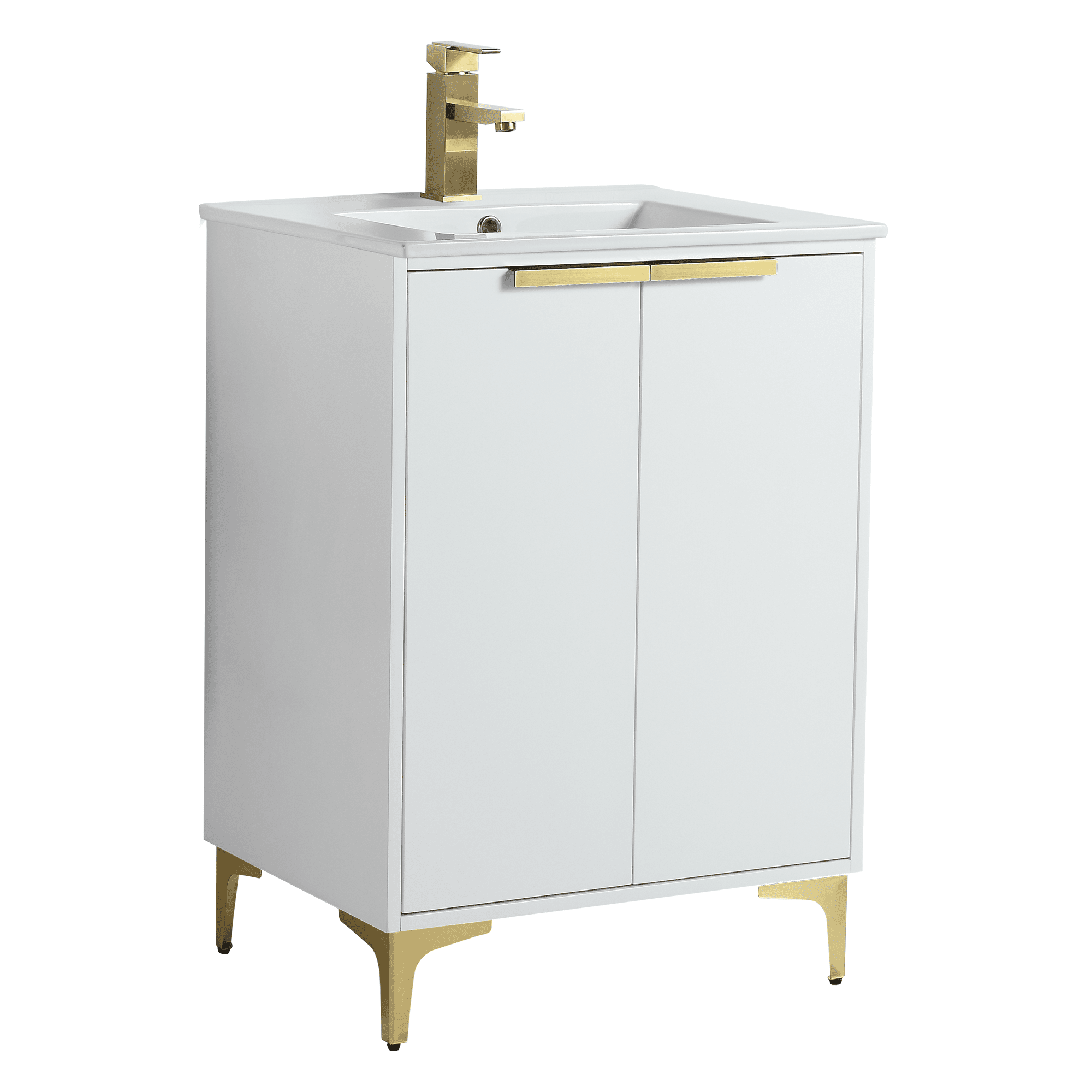Fine Fixtures Wilmington 24 Inch Bathroom Vanity With Sink Fully