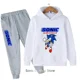 thumbnail image 3 of Conjunto de ropa informal para niños y niñas con capucha de Sonic, 2 piezas, primavera y otoño, chándal con capucha y pantalones de dibujos animados para niñas, 3 of 5